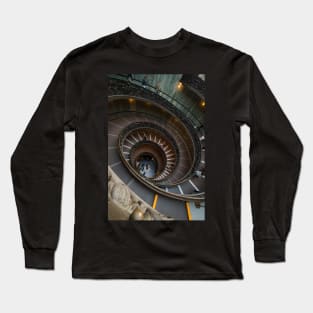 The stairs of the Vatican Museum Long Sleeve T-Shirt